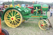 Waterloo Boy tractor (lhs) at GDSF 08 - IMG 0653