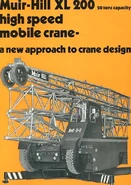 Muir-Hill XL200 Hydraulic Mobilecrane