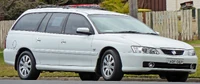 White station wagon automobile