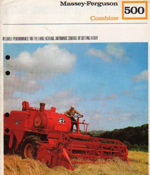 Massey Ferguson 500 Combine Tractor And Construction Plant Wiki Fandom 5877