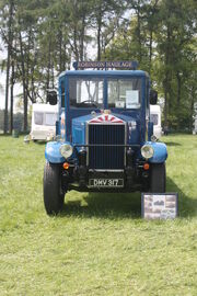 Albion reg DMV 317 2 ton flat model AM 463 of 1936 at Barnard Castle 09 - IMG 0748