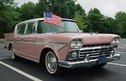 1958 Rambler sedan pink and white NJ