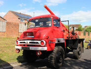 A 1960s AWD Ford Thames Trader 4WD Cheshire Auger Lorry