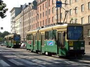 Trams in Helsinki