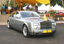 A Rolls-Royce Phantom owned by the Sultan of , 