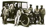Mitsubishi model a and workers