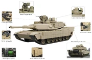 M1A2 with TUSK.