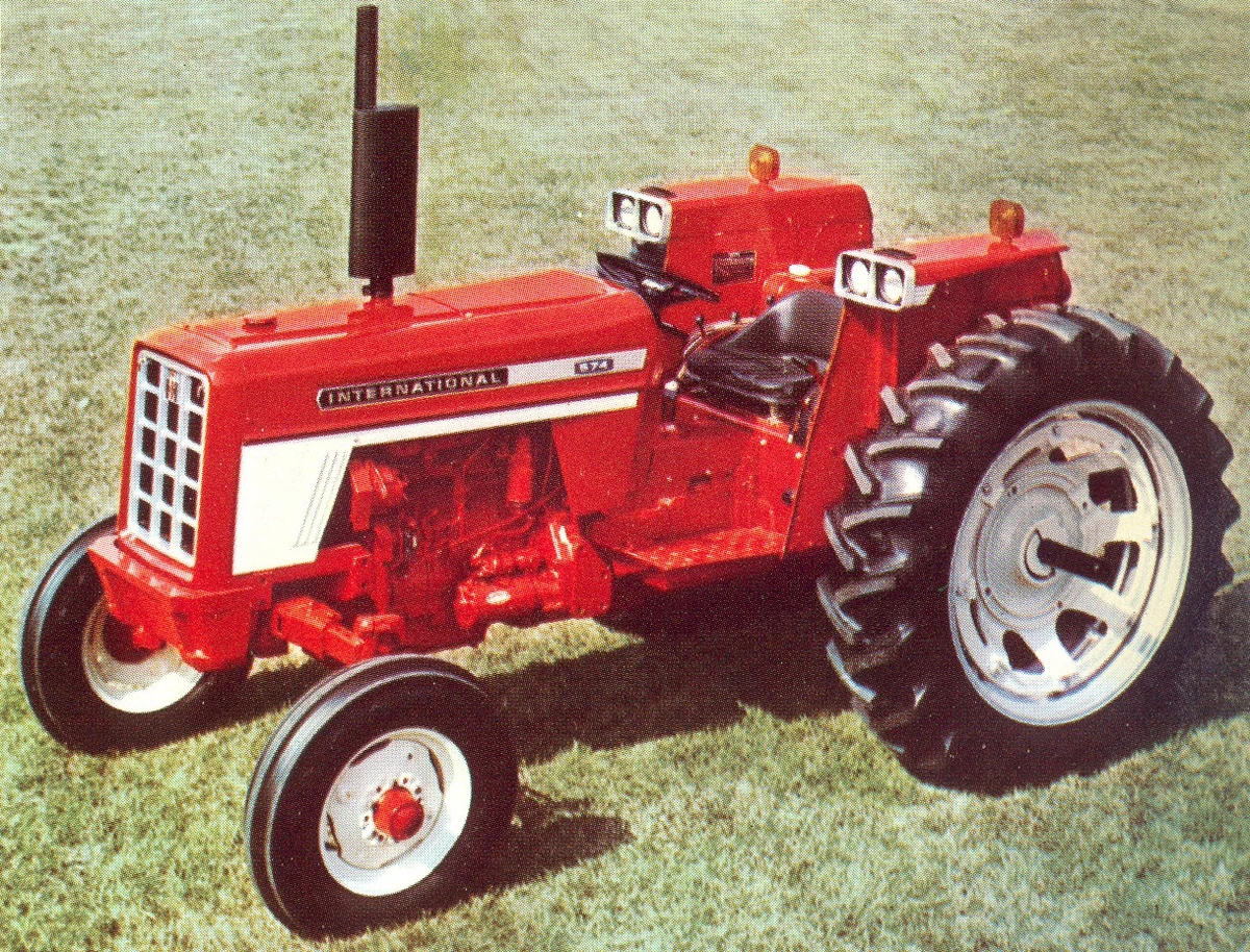 International 574 Row Crop Tractor & Construction Plant Wiki Fandom