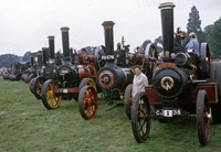 Line up at Harewood Rally 1971 taken by Ken Ellwood