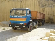 A 1970s Leyland Cruiser Diesel Haulage Tractor