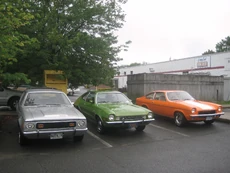 1971 Gremlin X, 1972 Pinto Runabout &1973 Vega GT photographed in 2010