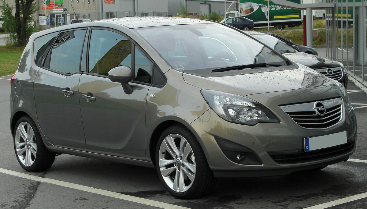 Opel Meriva | Tractor & Construction Plant Wiki | Fandom