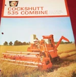 Cockshutt 535 combine brochure