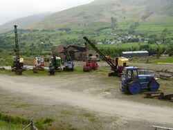 Threlkeld machinery display