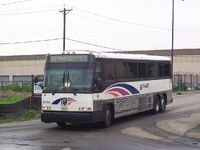 NJ Transit MCI D4000 hybrid 4004