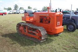 A Track-Marshall 55 at Hollcot steam fair 2008