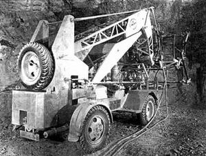 1953 Taylor-Jumbo Mining Crane