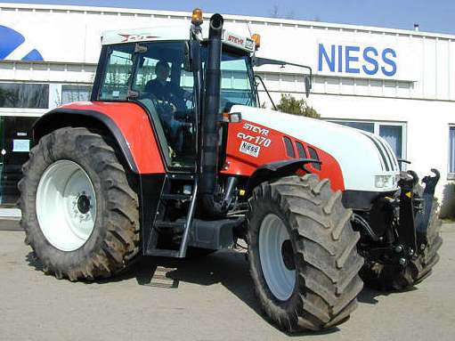 Steyr CVT 170, Tractor & Construction Plant Wiki