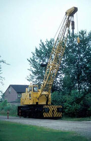 A 1960S COLES Ranger Railcrane Diesel