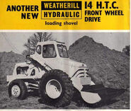 A 1970s Weatherill 14HTC FWD Loader Diesel