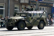GAZ-2975 "Tigr" on rehearsal of Moscow Victory Parade
