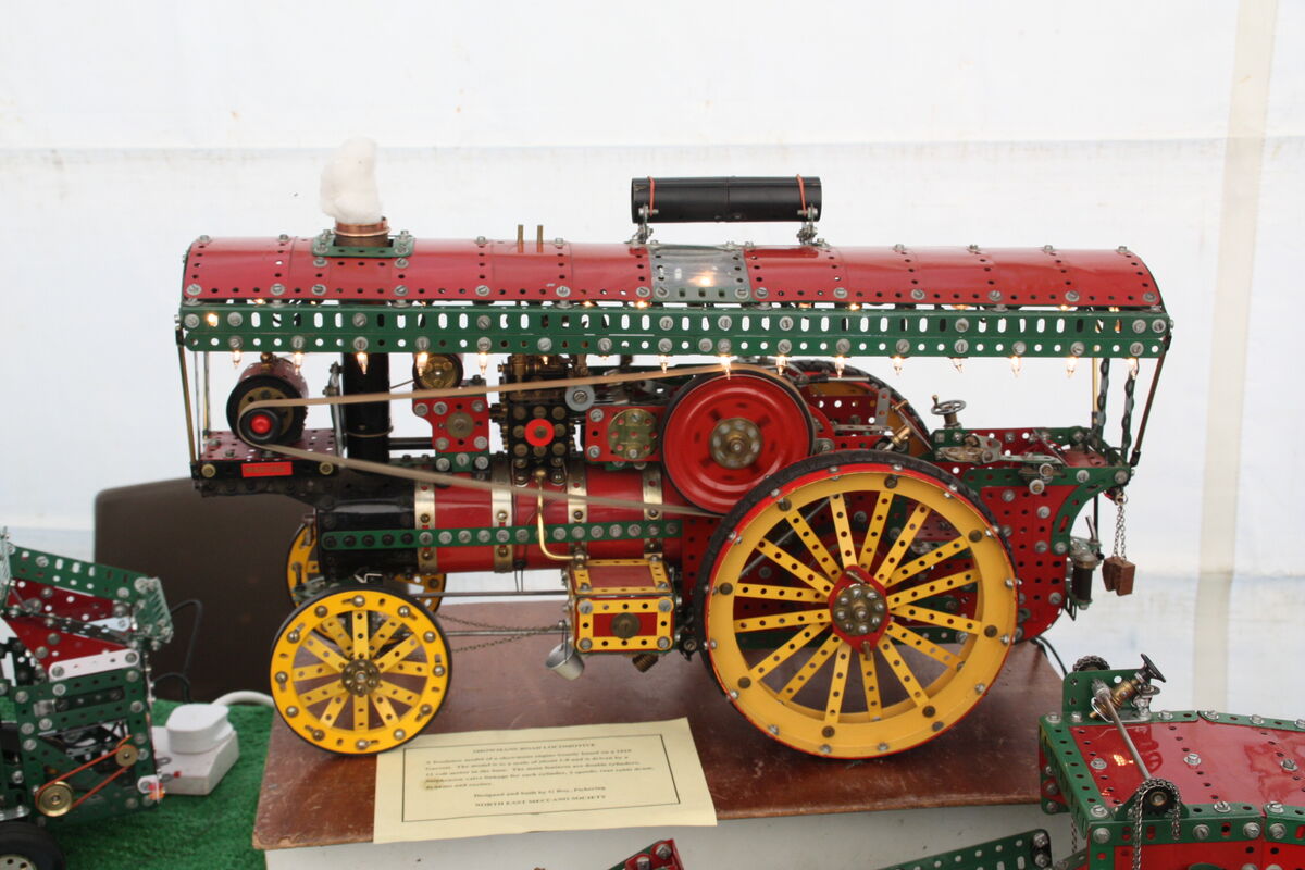 Meccano traction engine hot sale