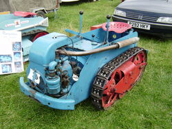 Ransomes MG tractor