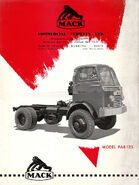 A 1960s Mack PA-8125 4X4 Diesel Lorry