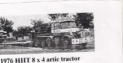 A 1976 HHT-Scammell V8 TDI Roadtractor