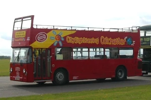 A  AN681R with ECW bodywork, built in 1978 (YNO 77S) for , later converted to an  for  operation in Colchester.