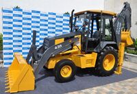 Leyland Deere 435 backhoe - 2011