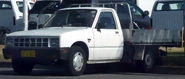 1984–1985 Holden KB Rodeo (KB28) 2-door cab chassis.