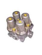 Four way protection valve