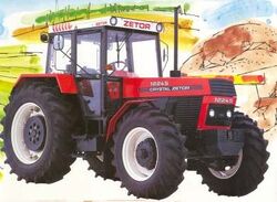 Crystal Zetor 12245 | Tractor & Construction Plant Wiki | Fandom