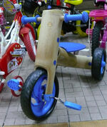 Bamboo childrens tricycle