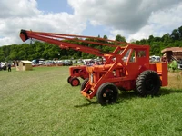A Chaseside crane based on a Fordson tractor