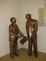 Gustav Larson and Assar Gabrielsson