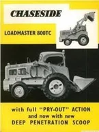 A 1960s Chaseside Loadmaster 800TC Loader Diesel