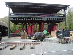 Beam engine at Coalbrookdale