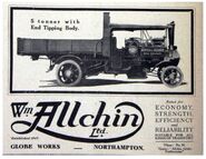 Allchin's 5 Tonner with End Tip Body