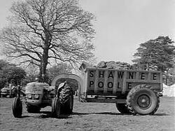 A 1960s Shawnee-Poole Dumptrailer with Bray Tractor Diesel