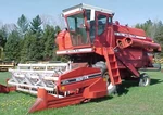 White 7600 combine