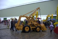 A restored 1960s Chaseside HiLift Fordson powered loader