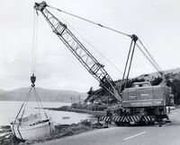 A 1970s Jones KL77M Crane Diesel