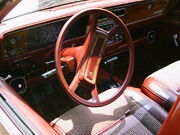AMC Eagle's "Shift on the Fly" dashboard switch mounted near the steering column