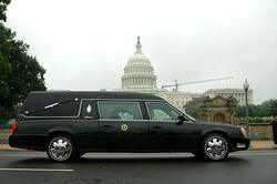 Reagan hearse