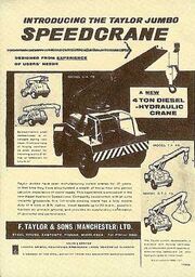 An original FGTS 1960s Model Range leaflet