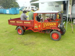 Evenson's Foden Steam wagon at Lincolnshire Steam and Vintage Rally