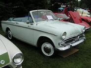 Hillman Minx Series IIIC convertible: the last of the convertible Minx line