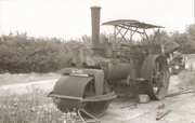 Early days in the scrap yard, the front forks and rollers would be taken and the area would become overgrown.